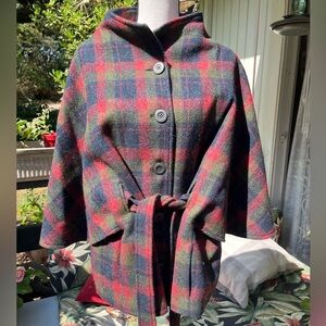 Wool cape